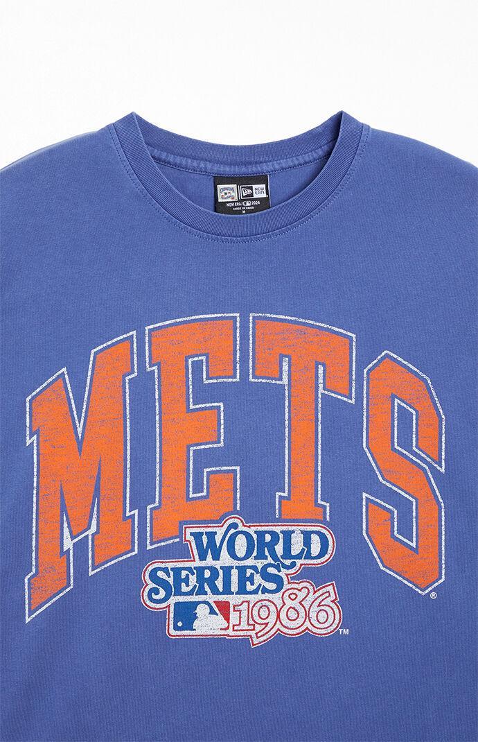 New Era Men's NY Mets Oversized Long Sleeve T-Shirt Product Image