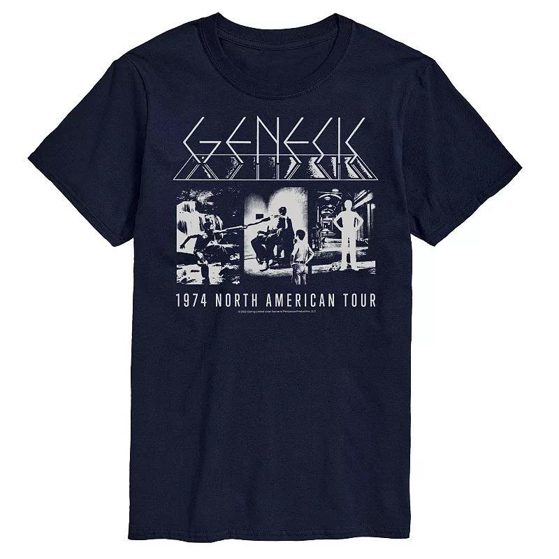 Big & Tall Genesis Tour 74 Tee, Mens Blue Product Image