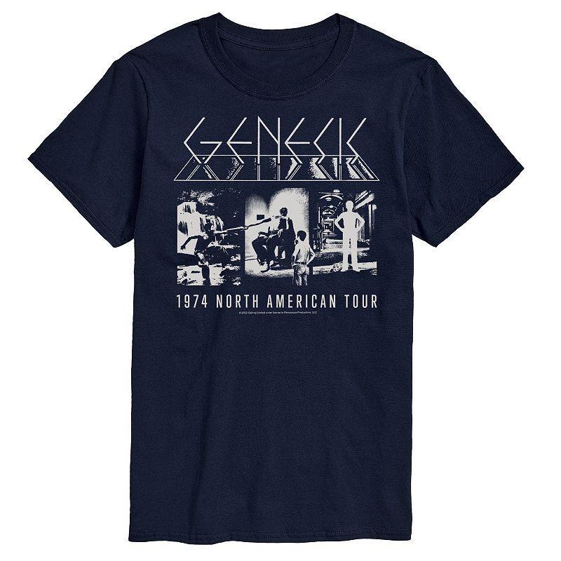 Mens Genesis 1974 Tour Tee Blue Product Image