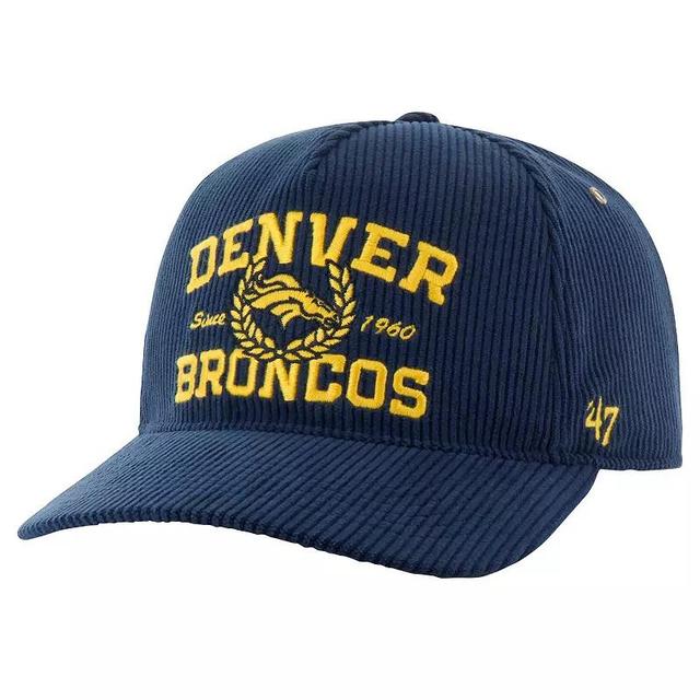 Mens 47 Denver Broncos Letterman Hitch Adjustable Hat, Blue Product Image