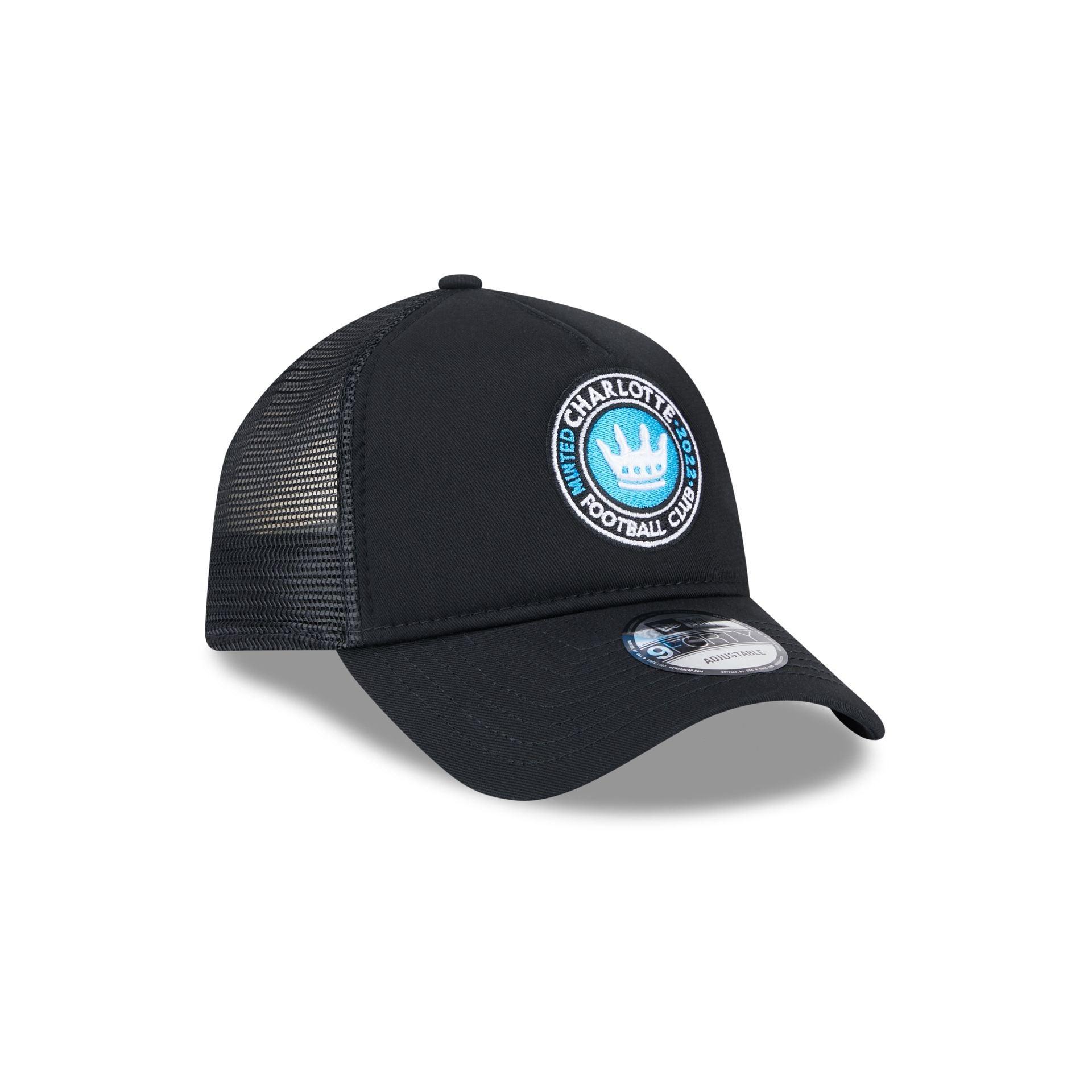 Charlotte FC Team 9FORTY A-Frame Snapback Hat Male Product Image