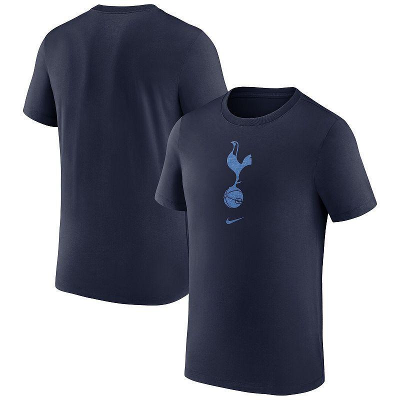 Mens Nike Navy Tottenham Hotspur Crest T-Shirt Blue Product Image