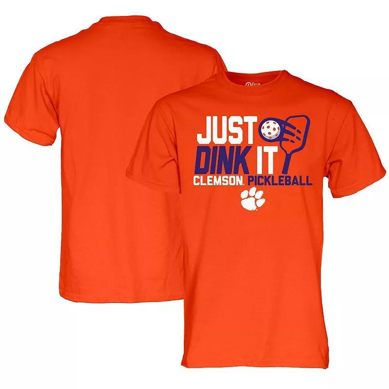 Mens Blue 84 Clemson Tigers Just Dink It Pickleball T-Shirt Product Image