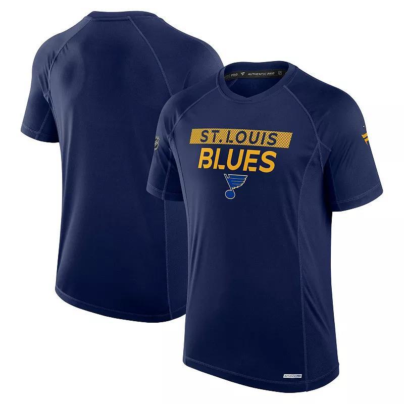 Mens Fanatics St. Louis Blues Authentic Pro Rink Tech T-Shirt Product Image