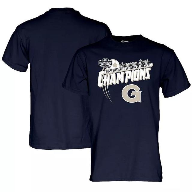 Unisex Blue 84 Navy Georgetown Hoyas 2023 Big East Womens Soccer Conference Tournament Champions T-Shirt, Adult Unisex Grg Blue Product Image