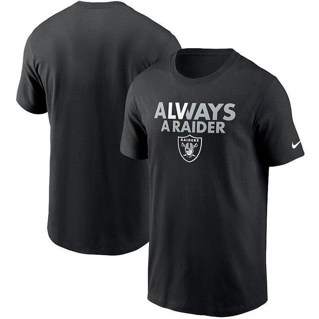 Mens Nike Black Las Vegas Raiders Hometown Collection Always T-Shirt Product Image