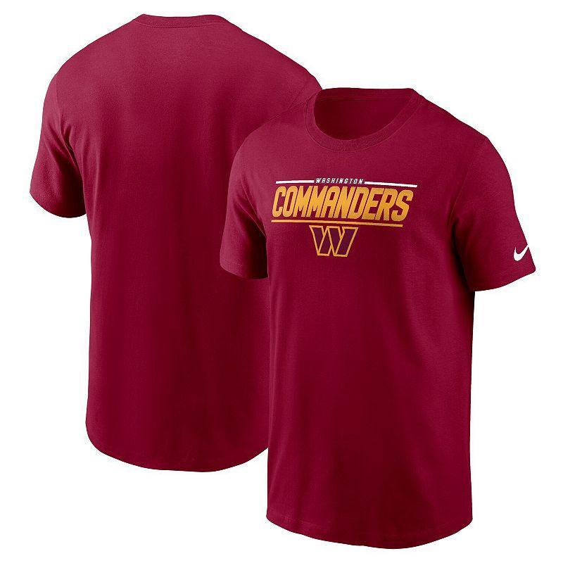 Mens Nike Burgundy Washington Commanders Muscle T-Shirt WFT MED RE Product Image