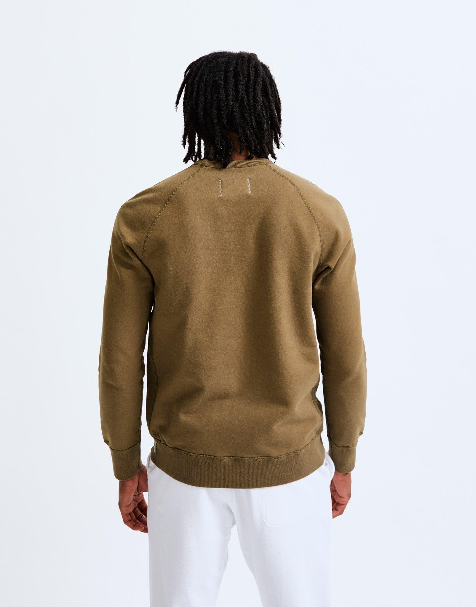 Midweight Terry Slim Crewneck Male Product Image