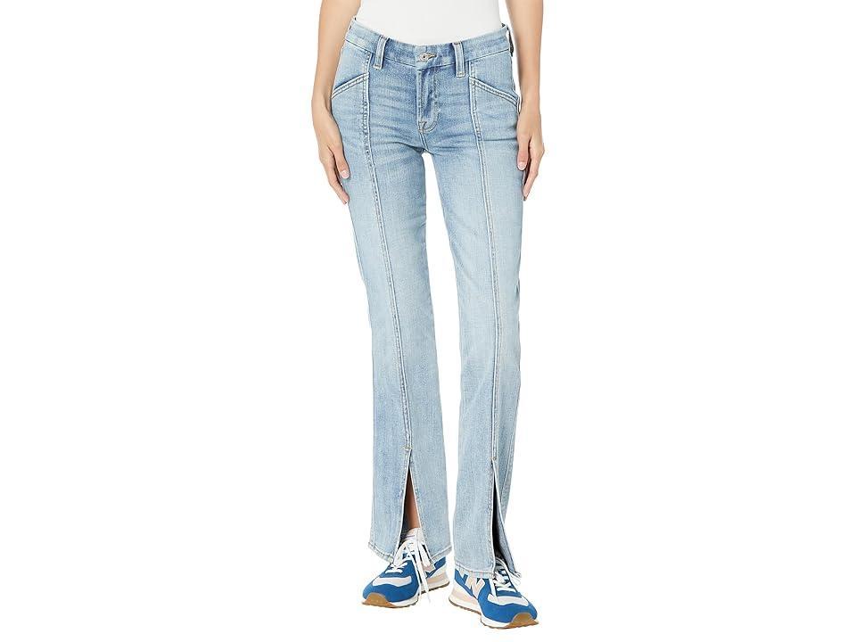 7 For All Mankind Kimmie Straight in De Ville Clean (De Ville Clean) Women's Jeans Product Image