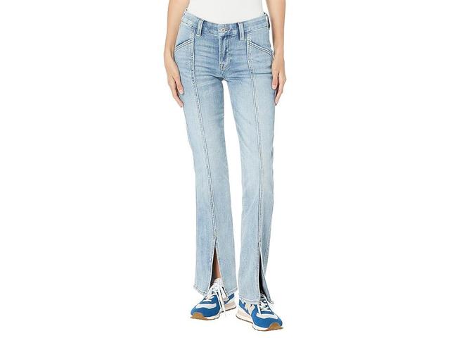 7 For All Mankind Kimmie Straight in De Ville Clean (De Ville Clean) Women's Jeans Product Image