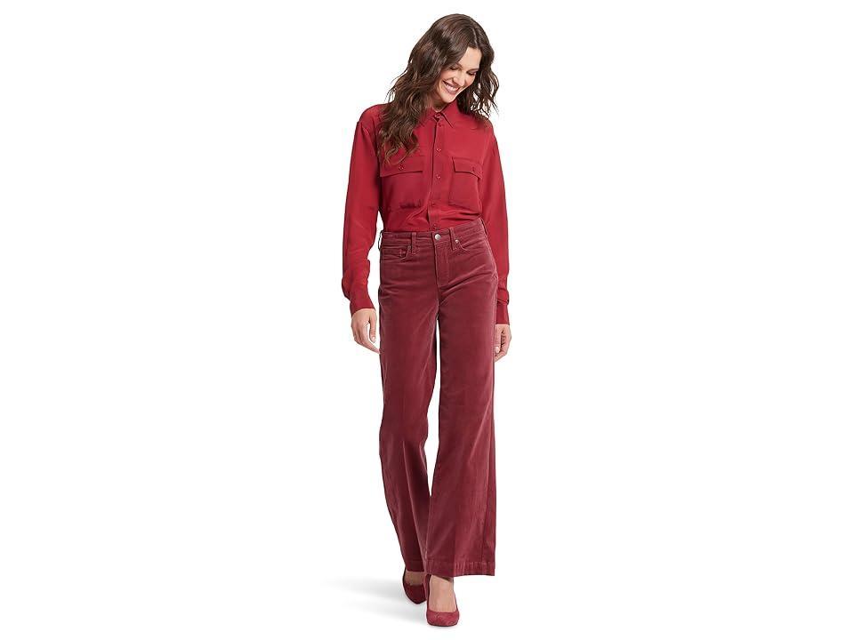 NYDJ Teresa Wide Leg (Paintbrush) Women's Dress Pants Product Image