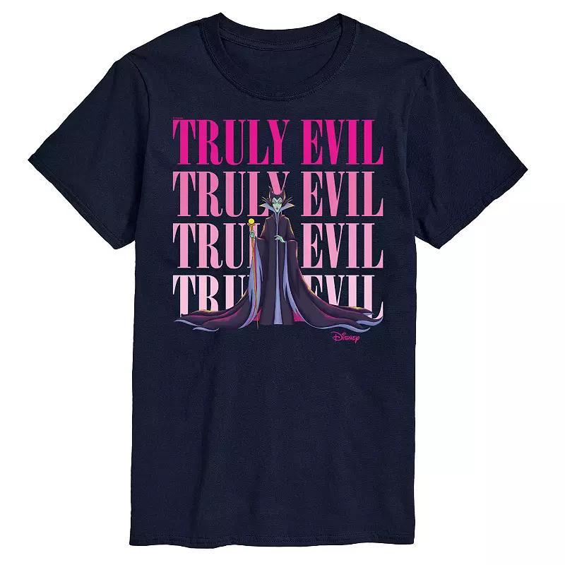 Disney Villains Maleficent Big & Tall Truly Evil Graphic Tee, Mens Product Image