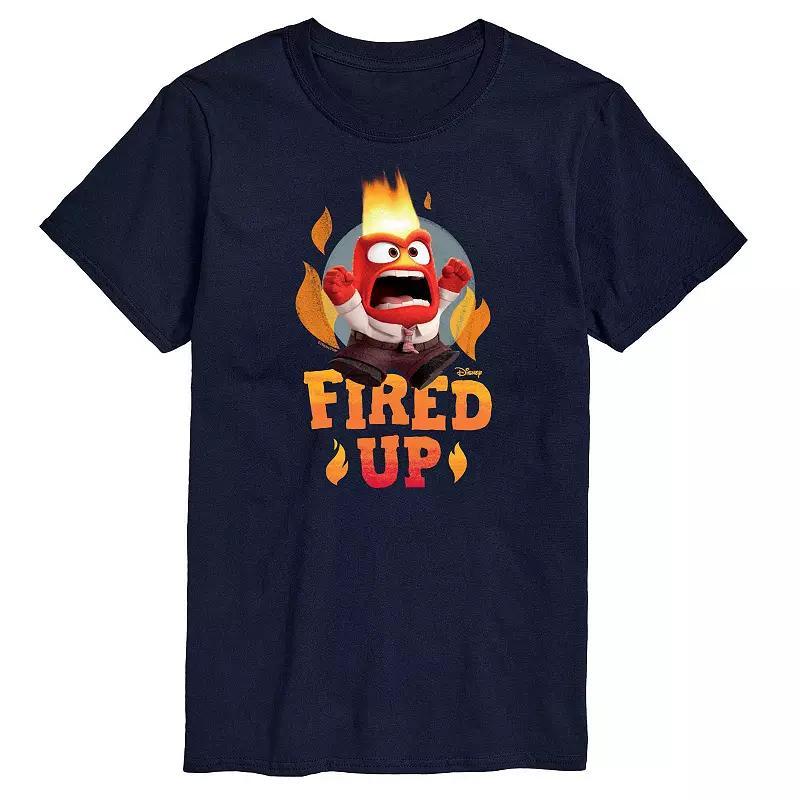 Big & Tall Disney / Pixar Inside Out Fired Up Tee, Mens Product Image