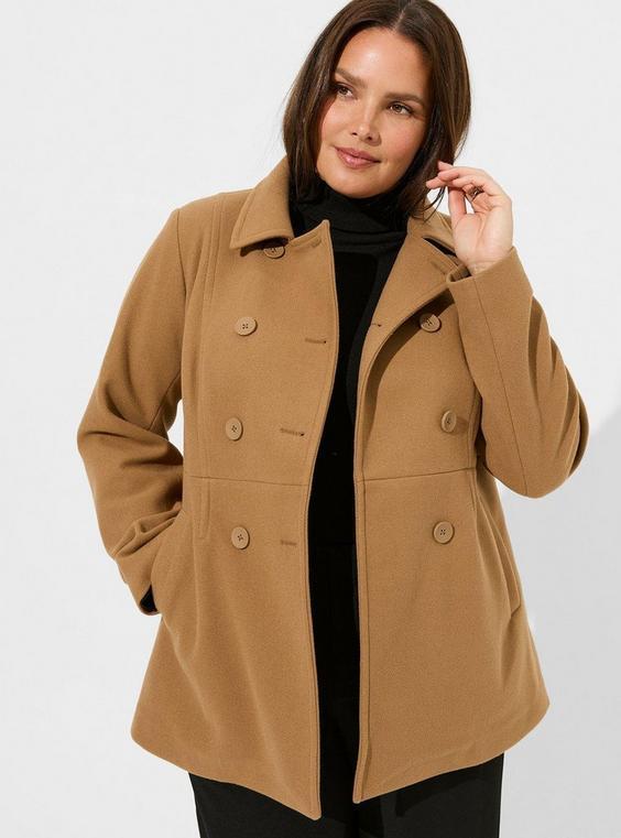 Softest Coat Double Breasted Peacoat product image