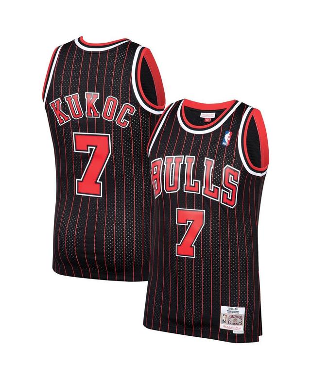 Mens Mitchell & Ness Toni Kukoc Chicago Bulls 1995-96 Hardwood Classics Swingman Player Jersey Product Image