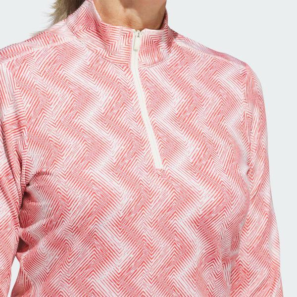 Ultimate365 Printed Quarter-Zip Mock Product Image