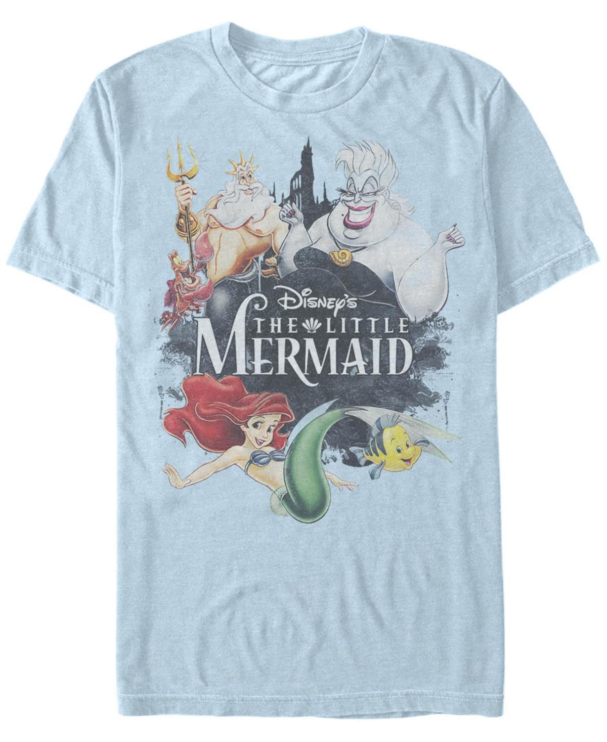 Fifth Sun Mens Watercolor Mermaid Short Sleeve Crew T-shirt Product Image