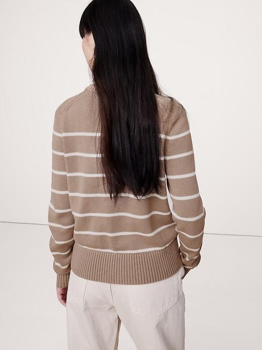 Demi Cotton-Silk Sweater Product Image