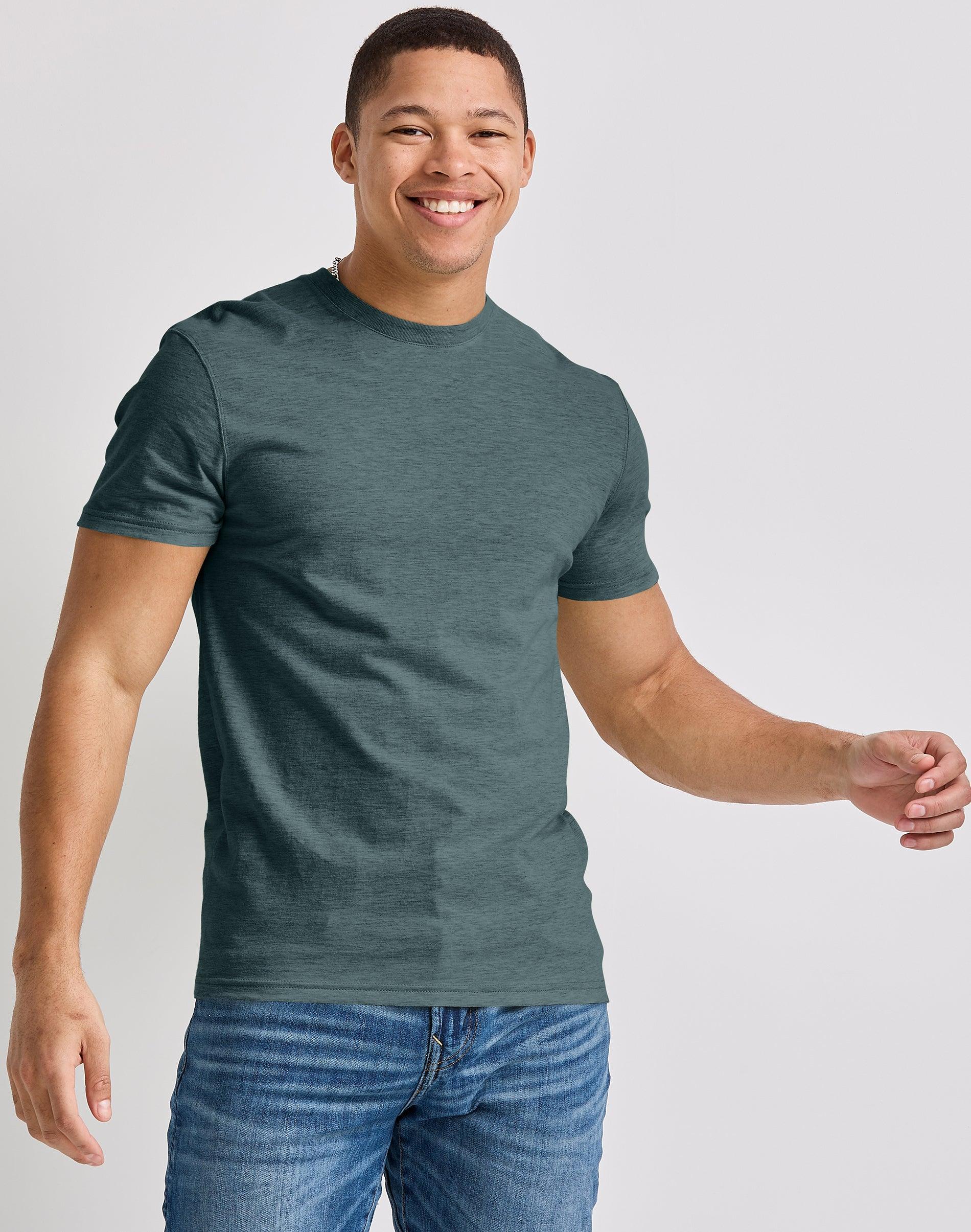 Mens Hanes Originals Tri-Blend Jersey Tee Product Image