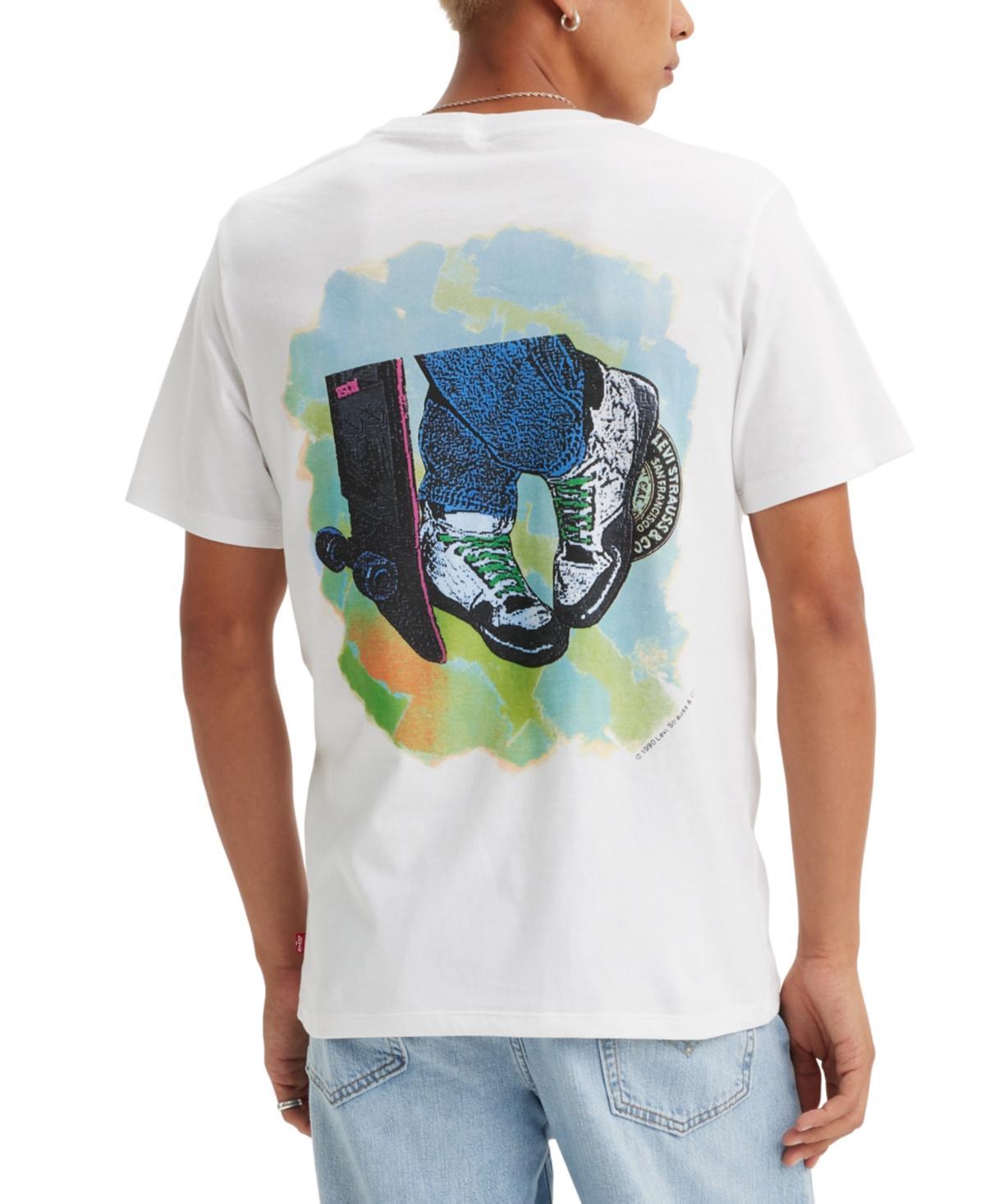 Levis Mens Classic-Fit Skateboard Graphic T-Shirt Product Image