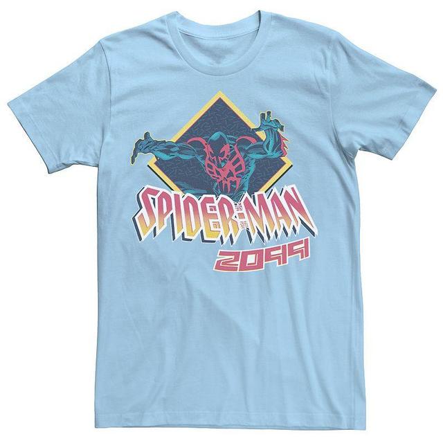 Mens Marvel Spider-Man 2099 Action Portrait Logo Graphic Tee Product Image