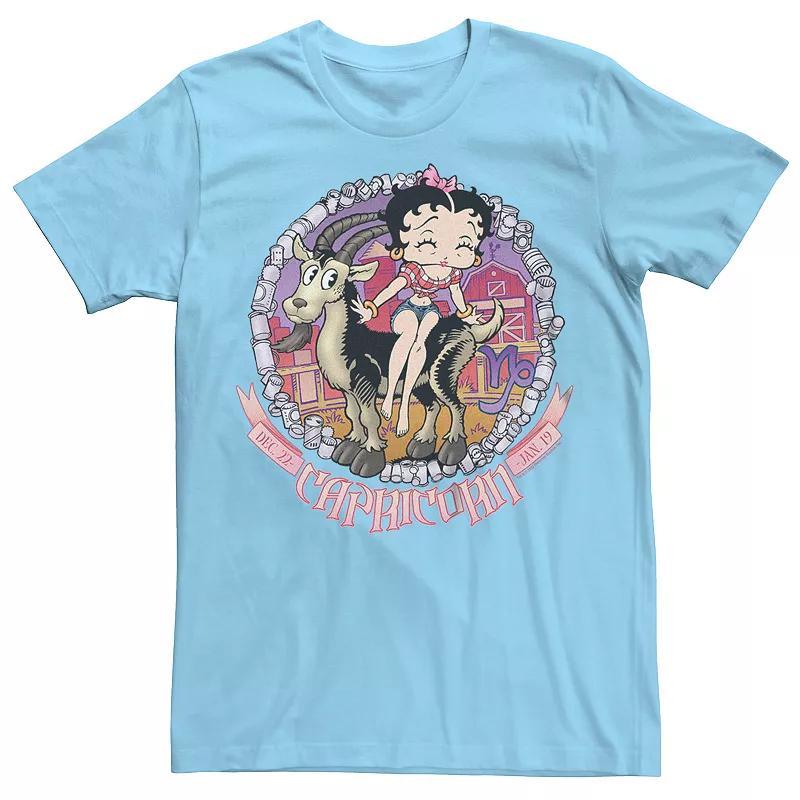 Mens Betty Boop Capricorn Horoscope Tee Product Image