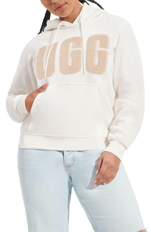 UGG(r) Rey Fluffy Logo Hoodie Product Image