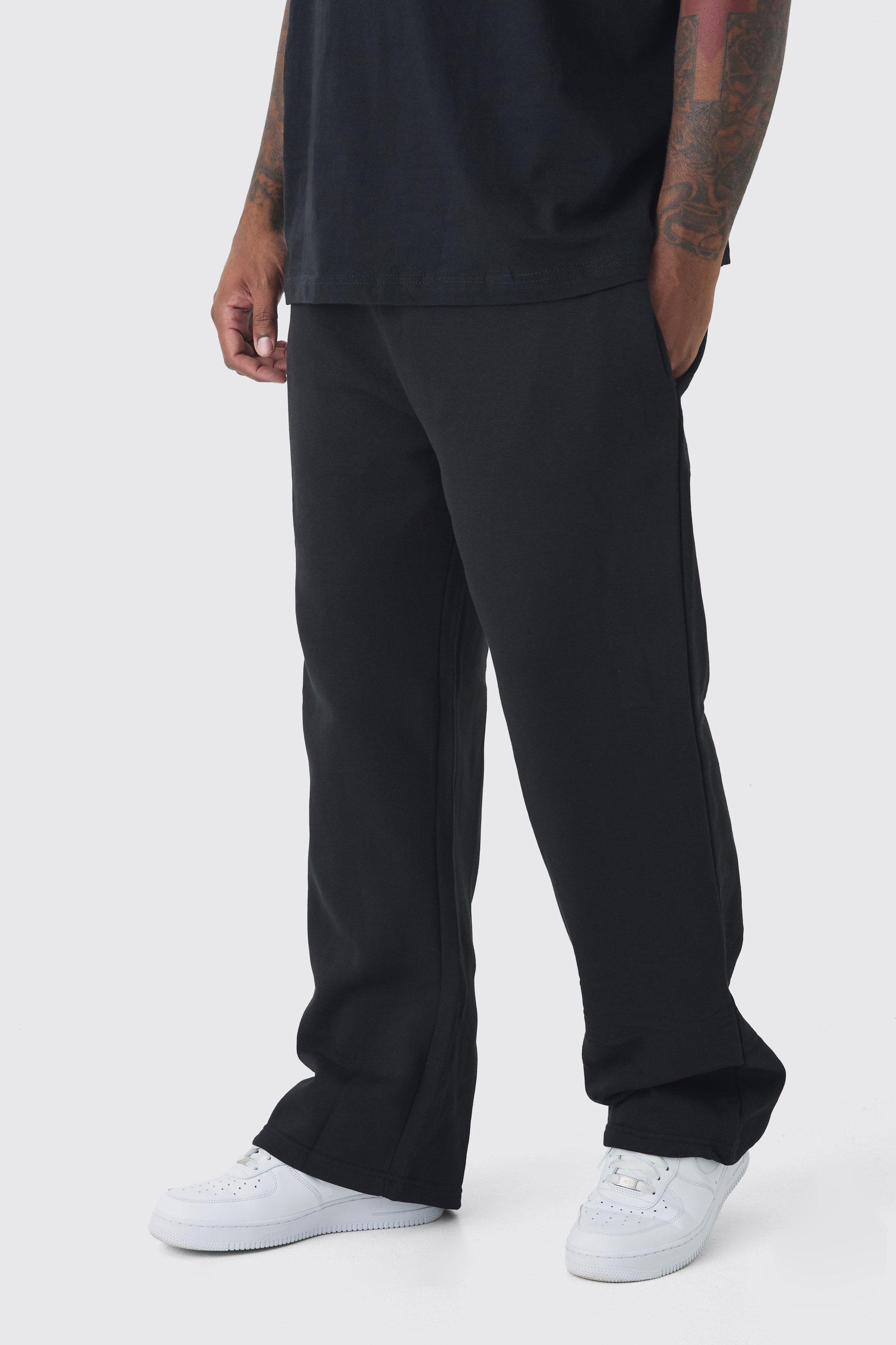 Plus Basic Relaxed Fit Sweatpants | boohooMAN USA Product Image