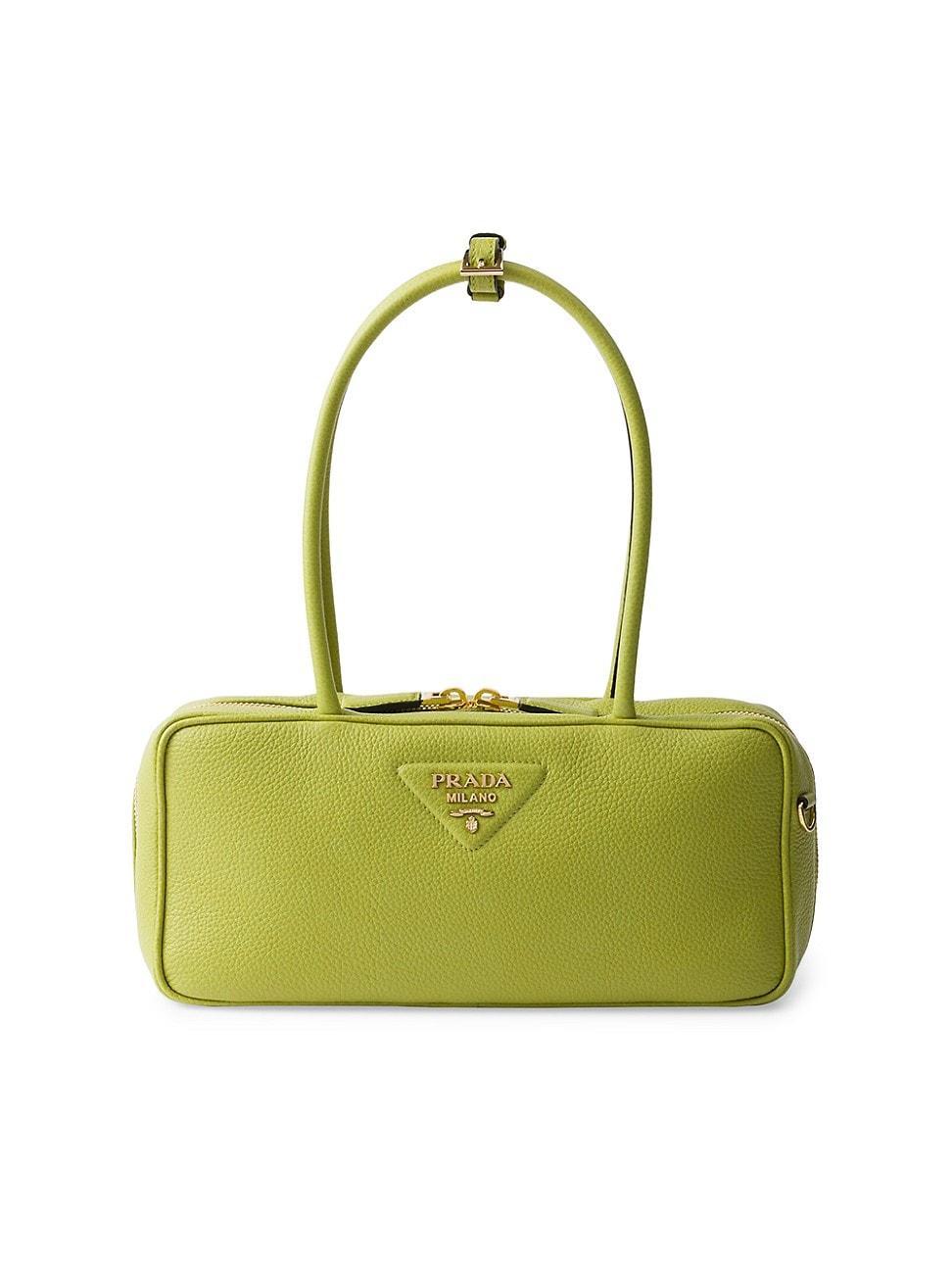 Womens Medium Leather Top-Handle Bag Product Image