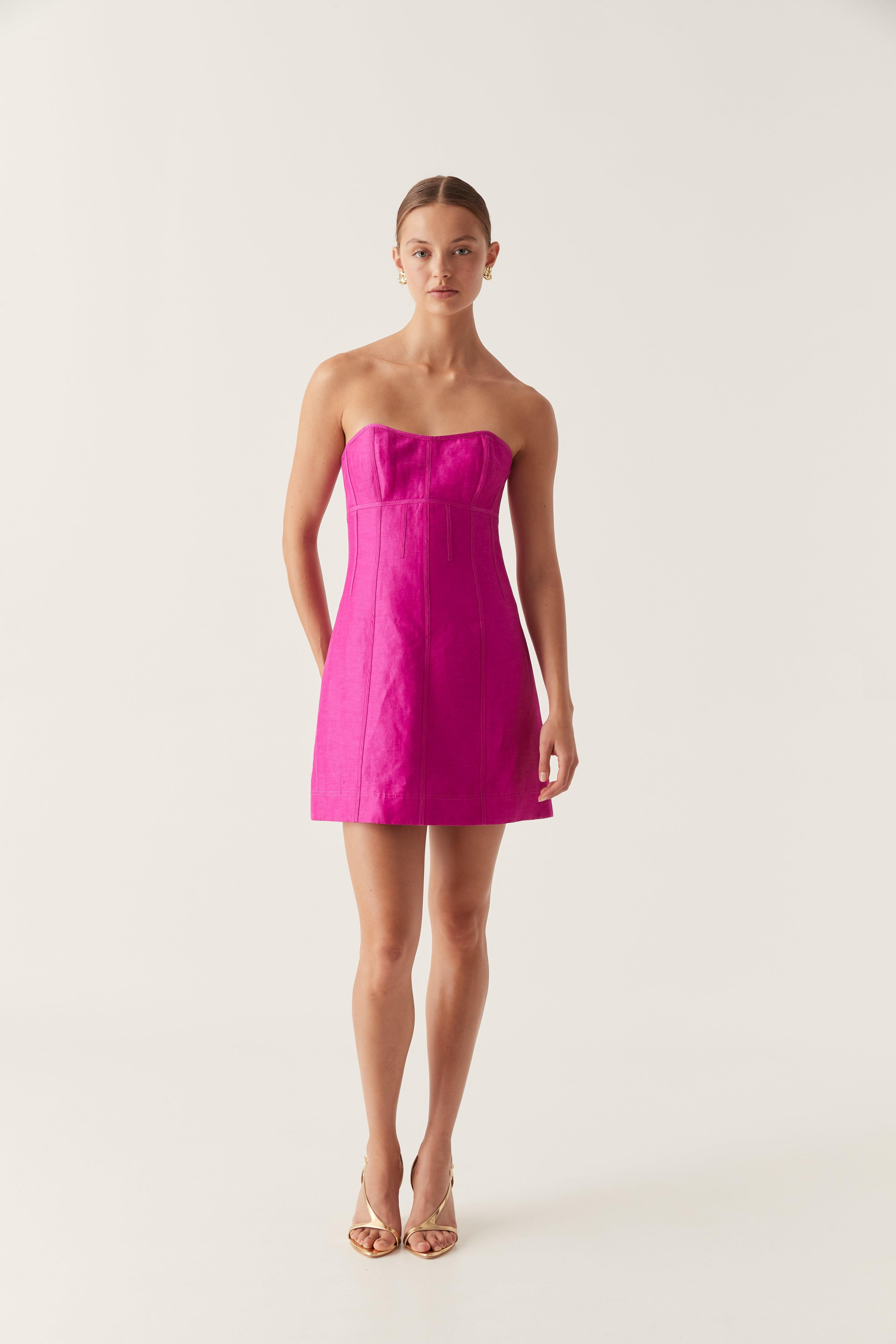 Zayla Strapless Mini Dress Product Image