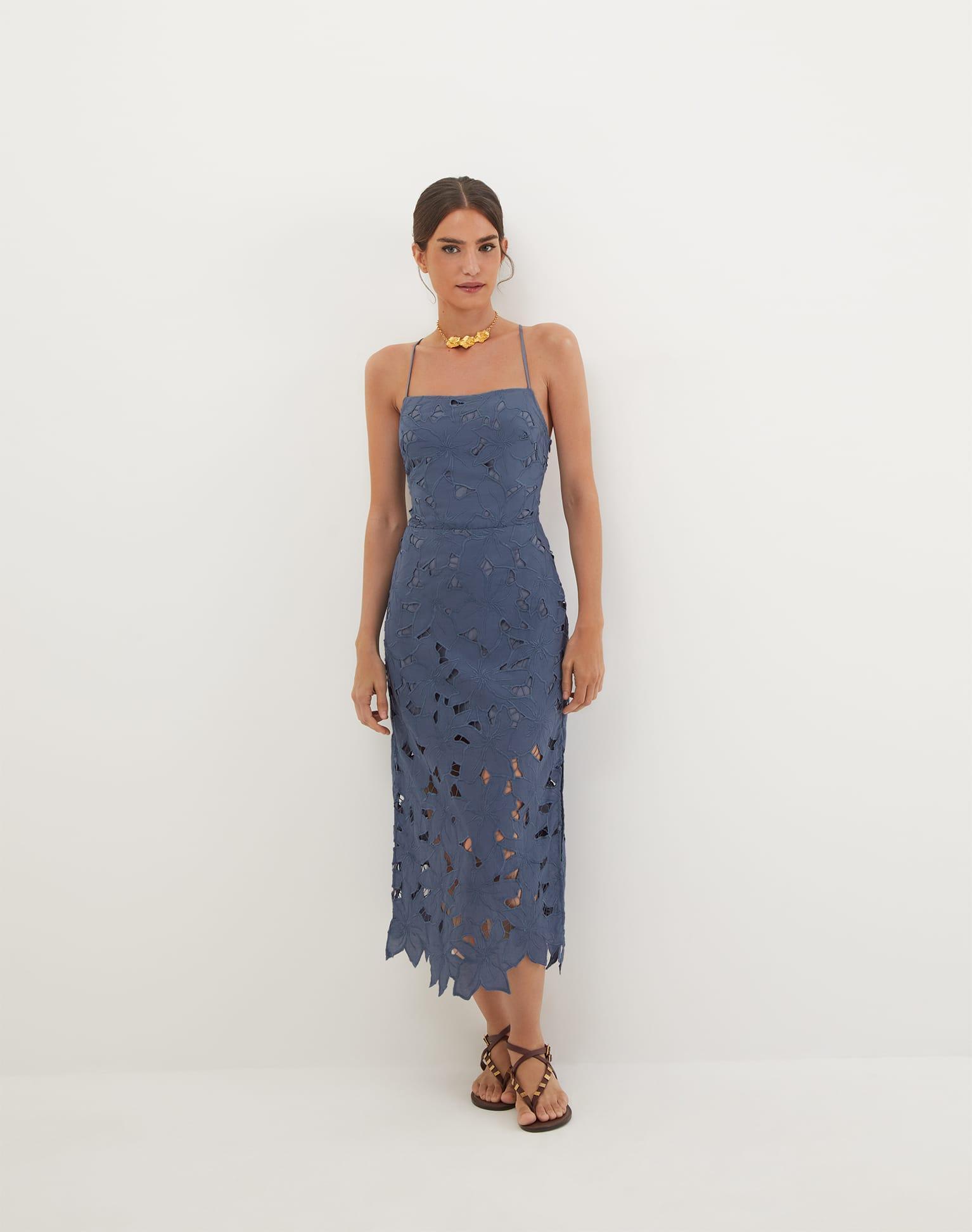 Mei Midi Dress - Bayside product image