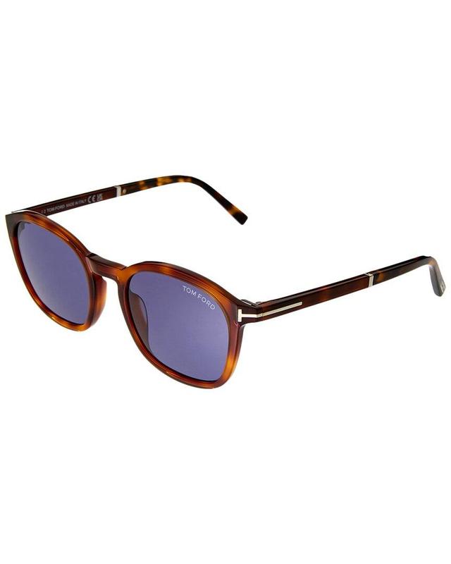 TOM FORD Men's Jayson 52mm Sunglasses In Brown Product Image