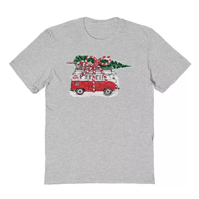 Mens Merry Christmas Graphic Tee Product Image