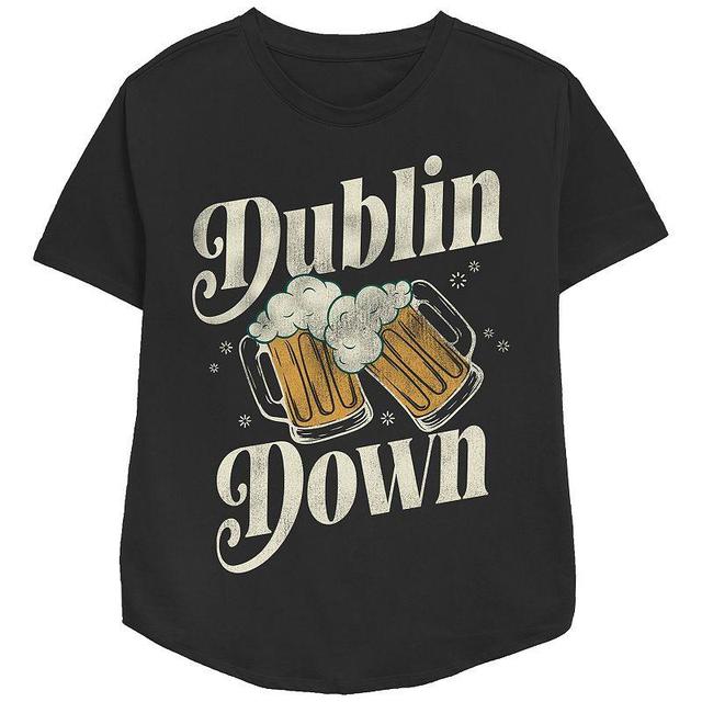 Womens Dublin Down Graphic Tee Product Image