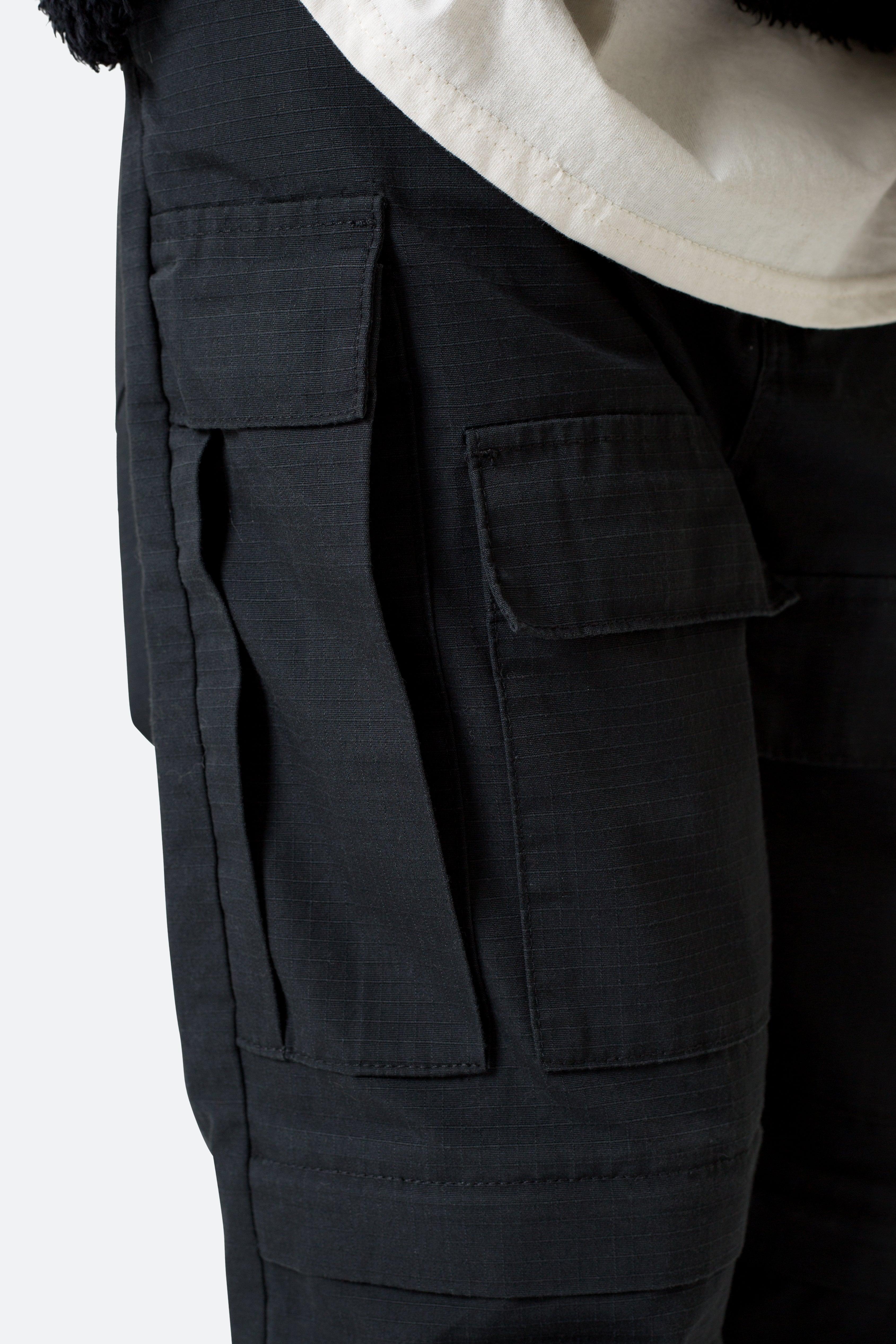 Ultra Baggy Cargo Pants - Black Product Image