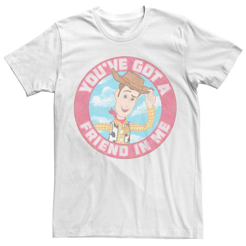 Mens Disney Pixar Toy Story Woody Friend In Me Logo Graphic Tee Product Image