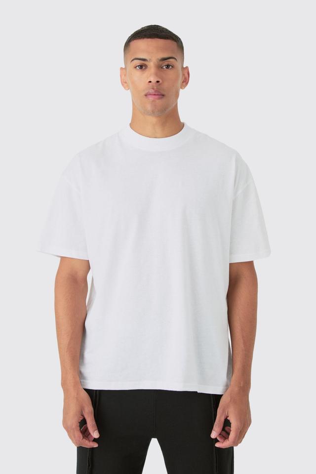 Oversized Extended Neck T-shirt | boohooMAN USA Product Image