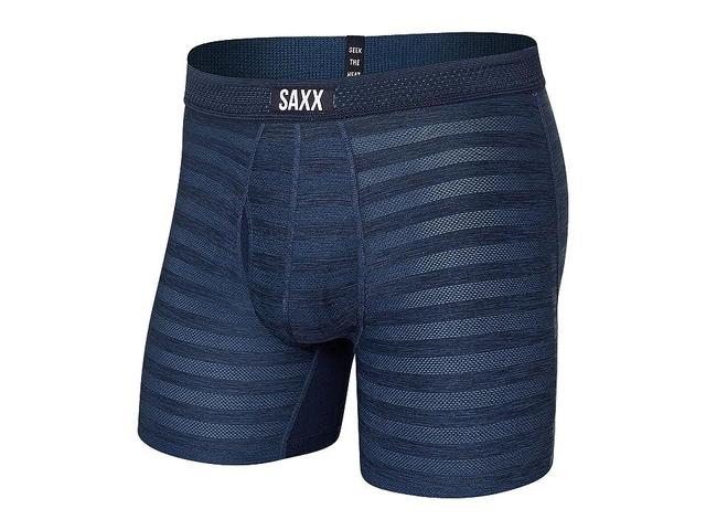 SAXX UNDERWEAR Droptemp Cooling Mesh Boxer Brief Fly Heather) Men's Underwear Product Image