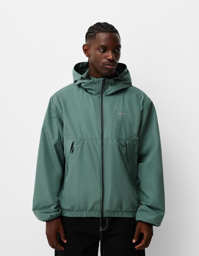 Technical jacket with hood Product Image