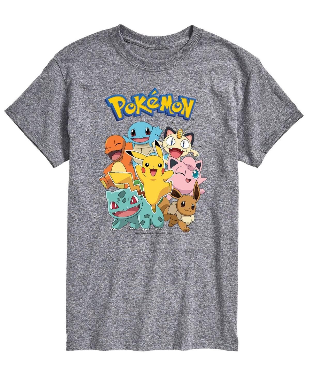 Airwaves Mens Pokemon Characters Graphic T-shirt Product Image