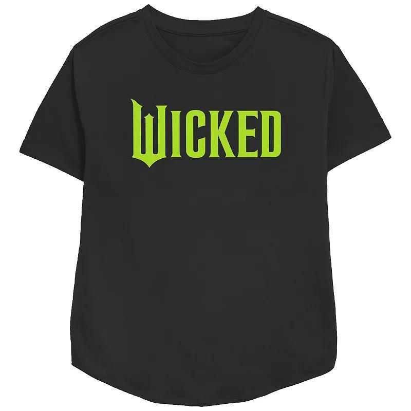 Womens Wicked Bright Logo Relaxed Fit Graphic Tee Product Image