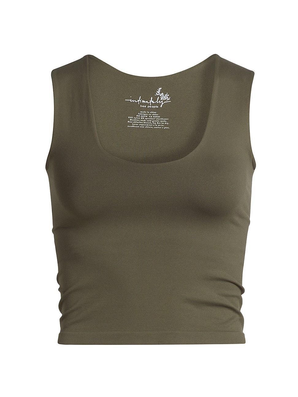 Womens Clean Lines Crop Tank Product Image