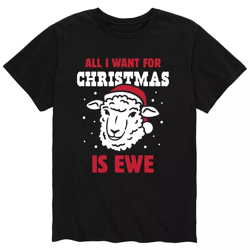 Mens Want For Christmas Is Ewe Tee Product Image