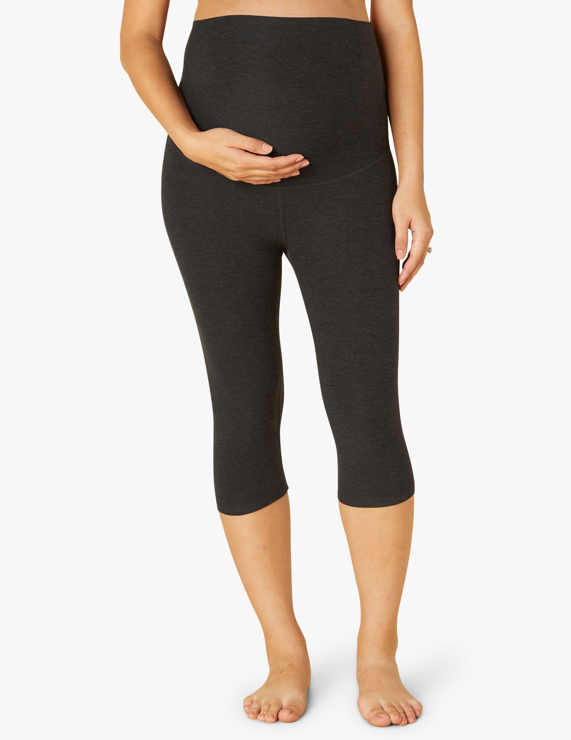 Spacedye Glow and Grow Maternity Pedal Pusher Legging Product Image