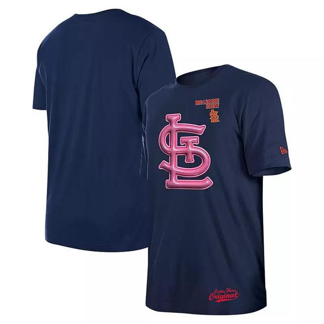 Mens New Era St. Louis Cardinals Big League Chew T-Shirt Blue Product Image