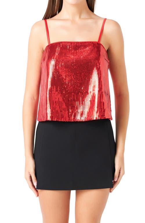 Womens Sequins Top Product Image