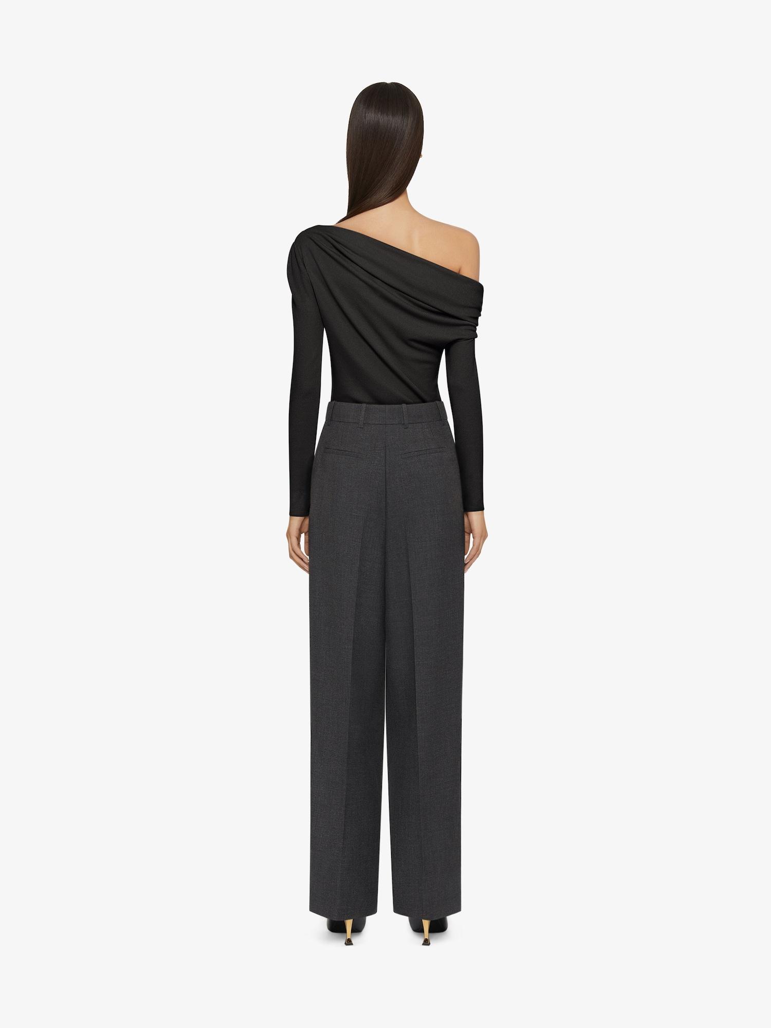 Oversized tailored pants in wool Product Image