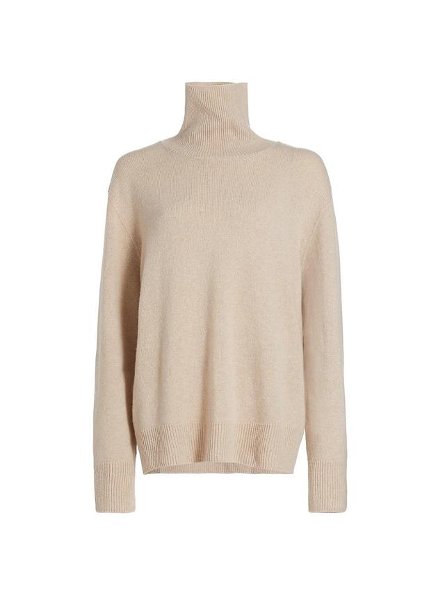 Womens Stepny Wool & Cashmere Turtleneck Top Product Image