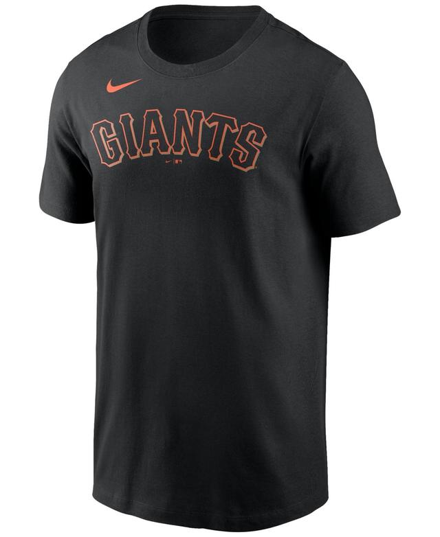 Nike San Francisco Giants Mens Swoosh Wordmark T-Shirt Product Image