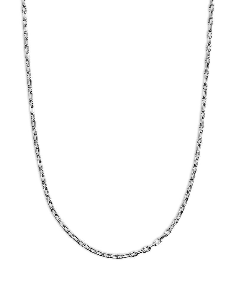 Mens DY Madison Chain Necklace in Sterling Silver Product Image